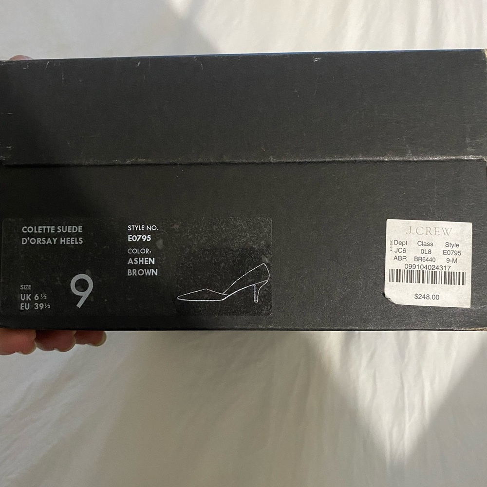J crew D’Orsay heels.